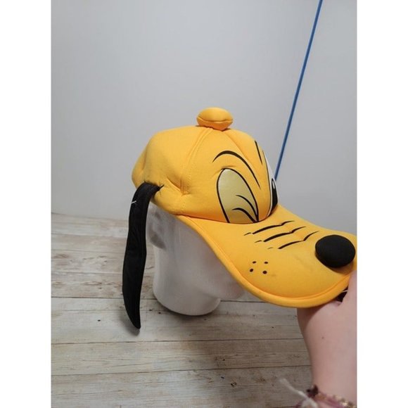 Vintage 1990's Disney Characters Pluto Hat Baseball Cap Adult - Picture 4 of 9